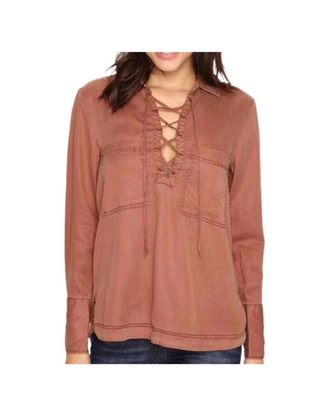 Free People Under Your Spell
Tencel Lace-up Top XS